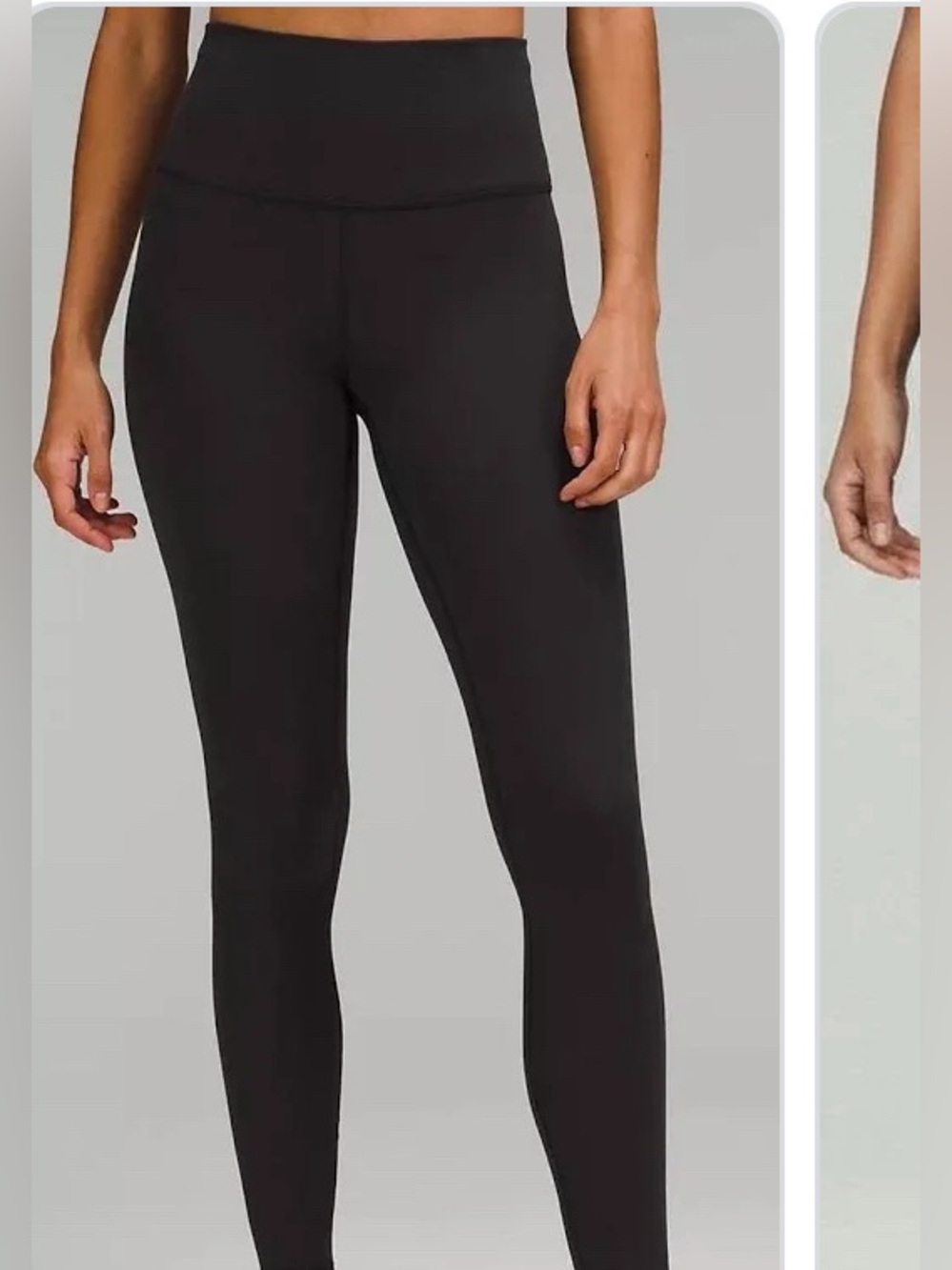 lululemon athletica Black High-Rise LeggingsNWT size 2 under wonder